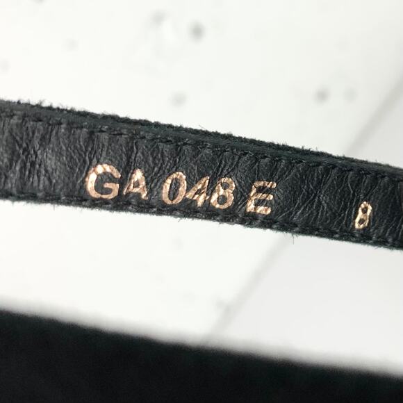 Good American Womens Standout Slingback Square Toe Heeled Sandals Black Size 8 - Picture 5 of 12